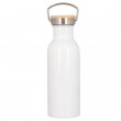 Sublimable Stainless Steel Bottle 600ml with Bamboo Cap
