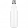 Sublimable Stainless Steel White Drum 700ml with Silver Cap