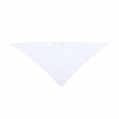 Sublimation Triangle Bandana - White