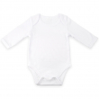 Body infantil para sublimación tacto algodón de manga larga Talla 9-12 meses