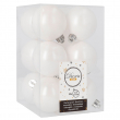 White Christmas Tree Bauble - Box of 12 units