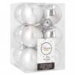 Silver Christmas Tree Bauble - Box of 12 units