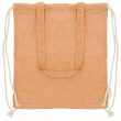 Sac à dos tote bag en coton recyclé - Orange