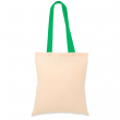 Cotton Bag 105g with handles long - Pack 5 units - Green