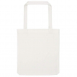 Bolsa tote de tela canvas sublimable asas blancas