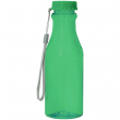 Cola Shape Plastic Water Bottle - Green