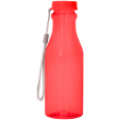 Cola Shape Plastic Water Bottle - Red
