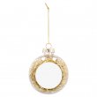 Sublimation Christmas Bauble with golden filling