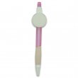 Stylo à insertion d'image Ø25mm couleur rose - Pack de 10 unités