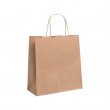 Bolsa de papel reciclado kraft de 25 x 31 x 11 cm - Pack de 10 uds.