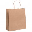 Bolsa de papel reciclado kraft de 32 x 40 x 12 cm - Pack de 10 uds.