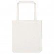 Bolsa tote de tela canvas sublimable asas blancas