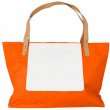 Beach Bags with Toiletry Bag & Sublimable Flap - Orange