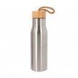 Steinless Steel Water Bottle with bamboo lid
