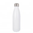 Sublimation Water Bottle - 500ml - Insulated - Stainless Steel - White
