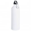 Bidon aluminium 800ml Blanc mat