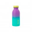 Water Bottle - Stainless Steel - 350ml - Turquoise - Milan Sunset 