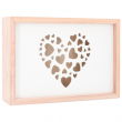Love Box Model with Sliding Panel 28x17cm