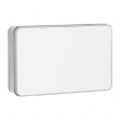 Caja de metal rectangular con lámina sublimable 19,3x12,5cm