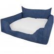 Panier sublimable pour animaux de compagnie avec dossier 68x64cm - Bleu