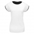 Women's Sublimation T-Shirt with Black Back 130g - Size L