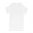 T-shirt à manches courtes en coton 190g sublimable - Blanc T/M