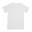 T-shirt à manches courtes pour garçon coton touch 190g sublimable - Blanc T/6-8