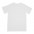 T-shirt à manches courtes pour garçon coton touch 190g sublimable - Blanc T/8-10