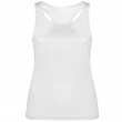 Camiseta técnica tirantes mujer 140g sublimable - Blanco T/L