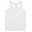Camiseta tirantes niño tacto algodón 160g sublimable - Blanco T/7-8