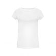 Camiseta mujer 140g sublimable - Blanco T/S