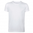 Camiseta niño tacto algodón 140g sublimable - Blanco T/10-12