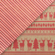 Carton scrapbooking motif Christmas Collage