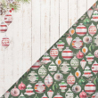 Cartulina para scrapbooking motivo Joyful Christmas 