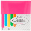 Carton scrapbooking série Candy Shop - Lot  de 20 feuilles de 5 couleurs