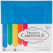 Carton scrapbooking série Over the Rainbow - Lot de 20 feuilles de 5 couleurs
