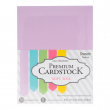 Carton scrapbooking série Soft Side - Lot de 50 feuilles de 5 couleurs