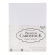 Cartulina para Scrapbooking serie Great White - Pack de 50 hojas