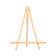 Caballete de madera natural - 16x21cm