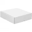Caja estuche de cartón blanco - 20,5 x 25 x 5,3 cm