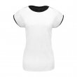 Women's Sublimation T-Shirt with Black Back 130g - Size M