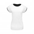 Women's Sublimation T-Shirt with Black Back 130g - Size S
