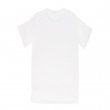 T-shirt à manches courtes en coton 190g sublimable - Blanc T/M