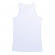 Camiseta tirante mujer tacto algodón 190g sublimable - Blanco T/M-L