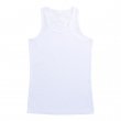 Sublimatable Tank Top Women's Cotton Touch 190g - White S/M-L