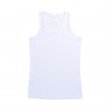 Camiseta tirante mujer tacto algodón 190g sublimable - Blanco T/XS-S