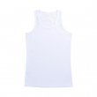 Sublimatable Tank Top Women's Cotton Touch 190g - White S/XS-S