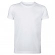 T-shirt enfant 140g coton touch sublimable - Blanc T/10-12