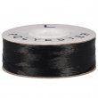 Canillas circulares prebobinadas PS - 115m - Negro con tapa de cartón