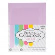 Carton scrapbooking série Soft Side - Lot de 50 feuilles de 5 couleurs
